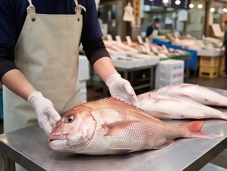 六田竹輪蒲鉾 の製造工程 1 魚の調達